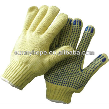 pvc dotted glove ideal for metal fabrication